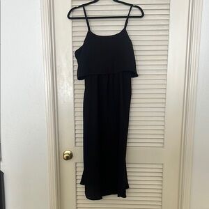 Elegant Black Sleeveless Dress